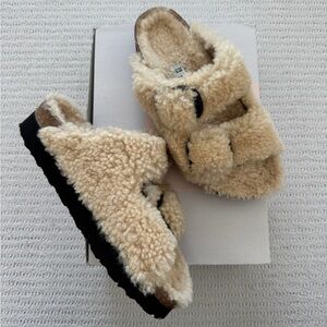 Birkenstock Arizona Big Buckle Shearling